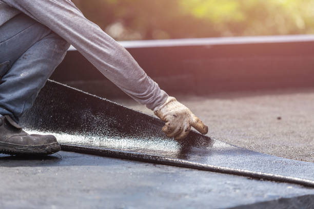 Professional Waterproofing technician working in Ridgewood, NJ